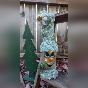 Snowman Light Up Bottle